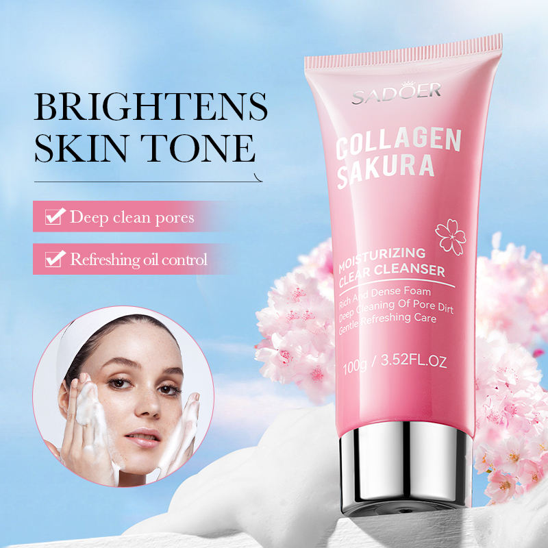 Sadoer Collagen Deep Cleansing and Moisturizing Facial Cleanser