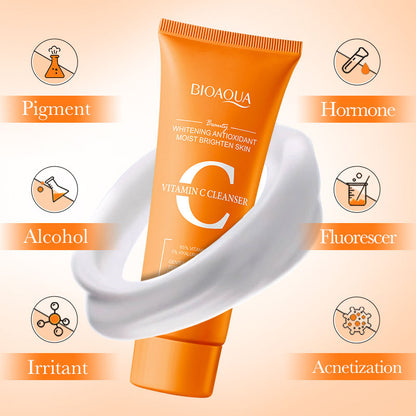 Bioaqua Vitamin C Brightening Face Wash – 100g