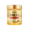 KORMESIC 24K Gold Exfoliating Body Scrub Deep Cleansing Face And Body Skin Natural Whitening Salt Sugar Body Scrub