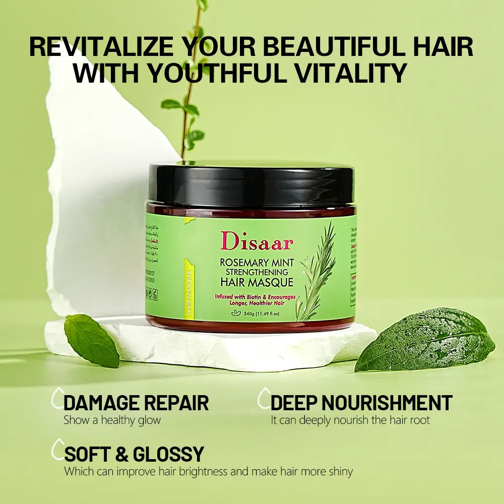 Disaar Rosemary Mint Strengthening Hair Masque Hair Mask