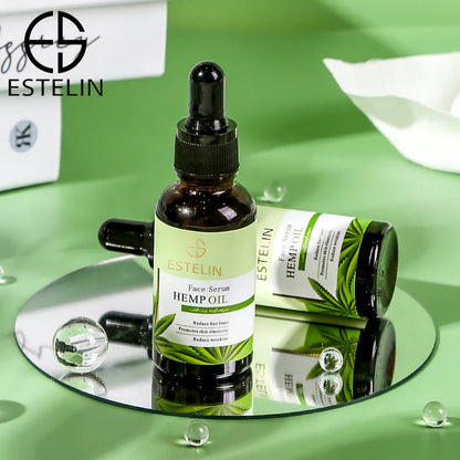 Estelin Hemp Oil Face Serum to Reduce Fine Lines & Wrinkles