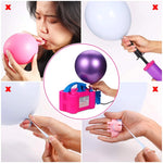 Portable Electric High Power Two Nozzle Balloon Air Pump