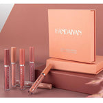 HANDAIYAN Matte Lip Gloss 6Pcs Set