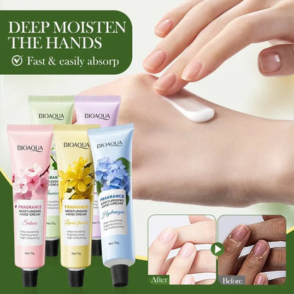 Bioaqua Botanical Water-Based Hand Cream Set 5 Pcs 75g Each