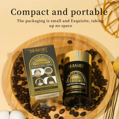 Dr Rashel Hair Building Enhancing Fiber Powder – Dark Brown