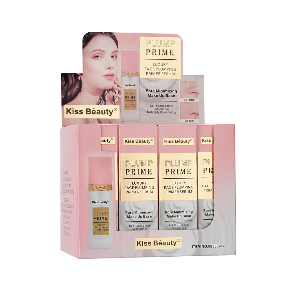 Kiss Beauty Plump Prime Luxury Face Plumping Primer Serum 35ml