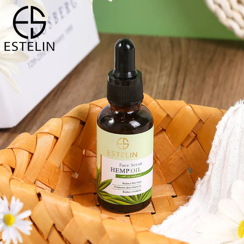 Estelin Hemp Oil Face Serum to Reduce Fine Lines & Wrinkles