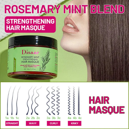 Disaar Rosemary Mint Strengthening Hair Masque Hair Mask
