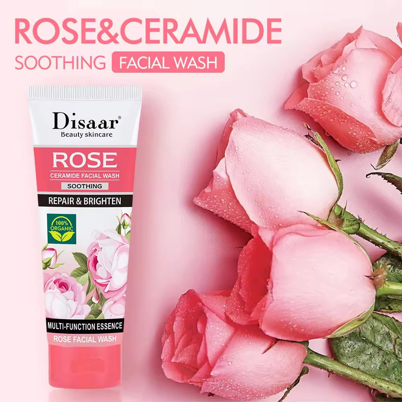 Disaar Rose Ceramide Face Wash