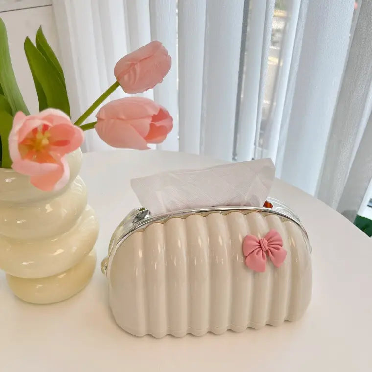 Luxury Creative Shell Style Tissue Box
