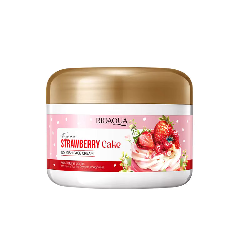 Bioaqua Fragrance Strawberry Cake Nourishing Face Cream 100g