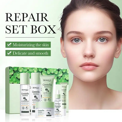 Bioaqua Centella Asiatica Soothing And Repairing Your Skins Vitality And Radiance Skin Care Set