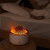 Portable New Volcanic Flame Aroma Diffuser Essential Oil Lamp USB Air Humidifier Night Light