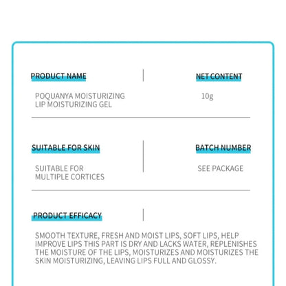 Bioaqua Hydrating Moisturizing Care Lip Gel 10g
