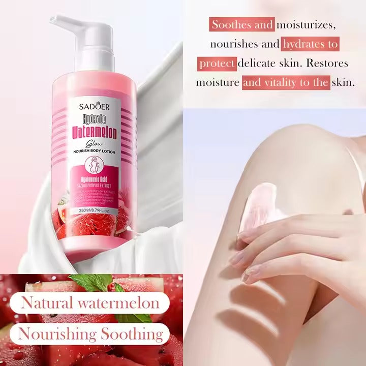 SADOER Hydrate Watermelon Glow Nourish Moisture Body Lotion