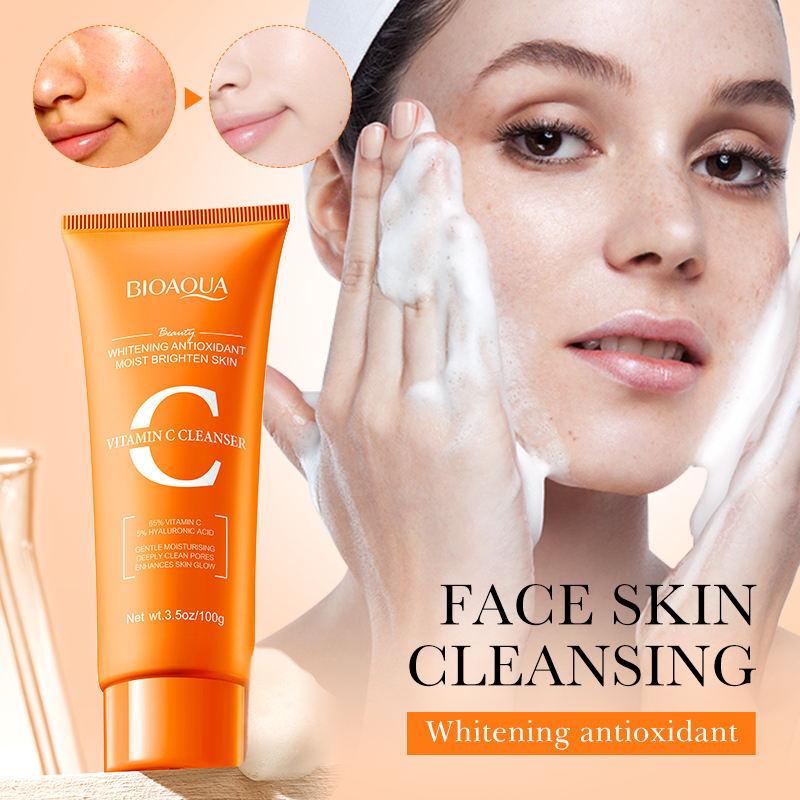 Bioaqua Vitamin C Brightening Face Wash – 100g
