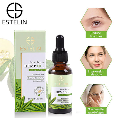 Estelin Hemp Oil Face Serum to Reduce Fine Lines & Wrinkles
