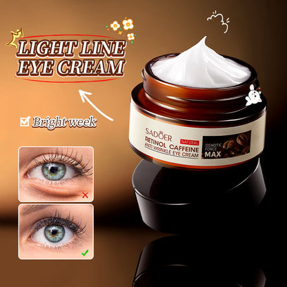 Sadoer Hydrating Retinol & Caffeine Anti-Wrinkle Eye Cream 50g
