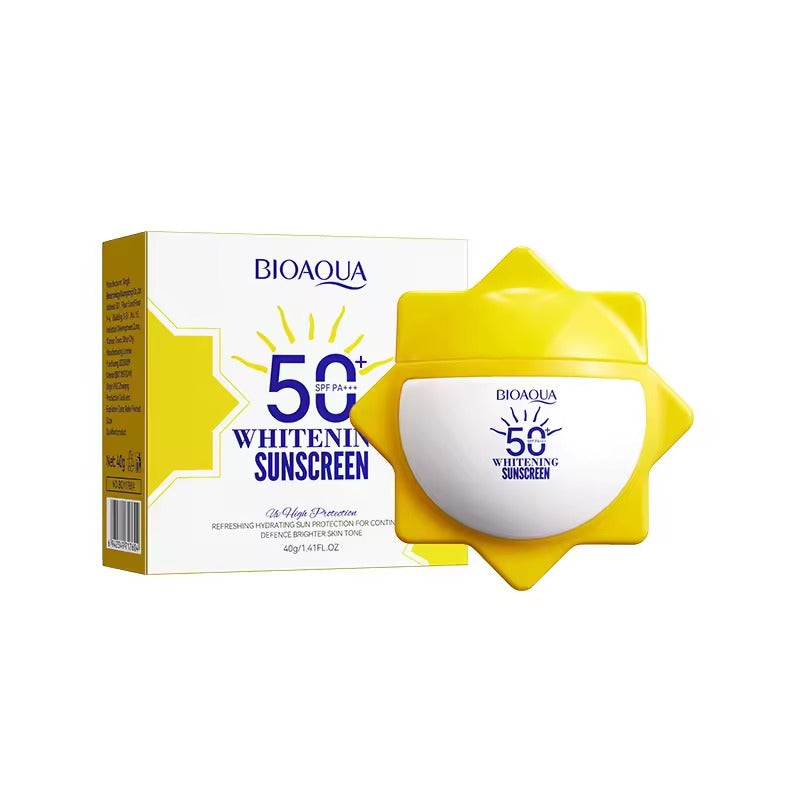 Bioaqua Anti UVB Sun Block Skin Protector Whitening 50SPF Sunscreen 40g