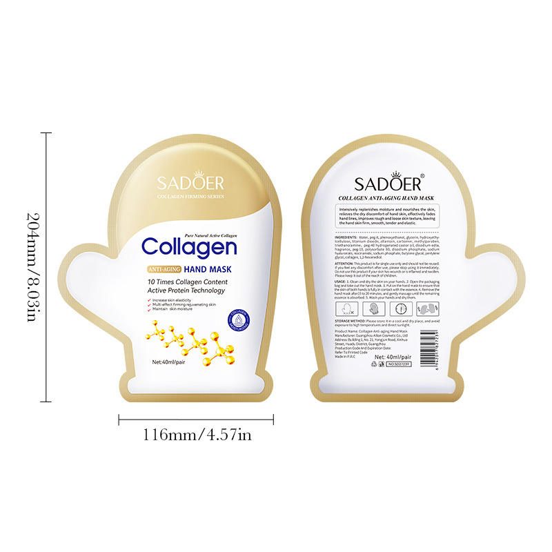 Sadoer Collagen Moisturizing Hand Mask 40ml