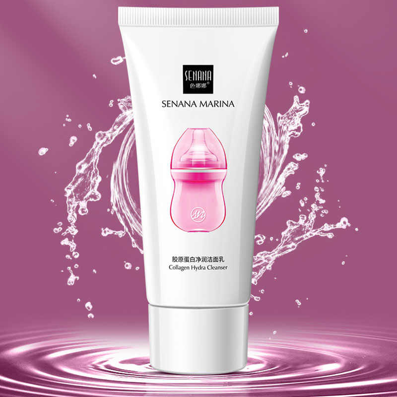 SENANA MARINA Collagen Hydra Cleanser Deep Cleansing Refreshing Oil Control Facial Cleanser