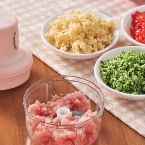 Rechargeable Powerful Mini Electric Food Garlic Chopper