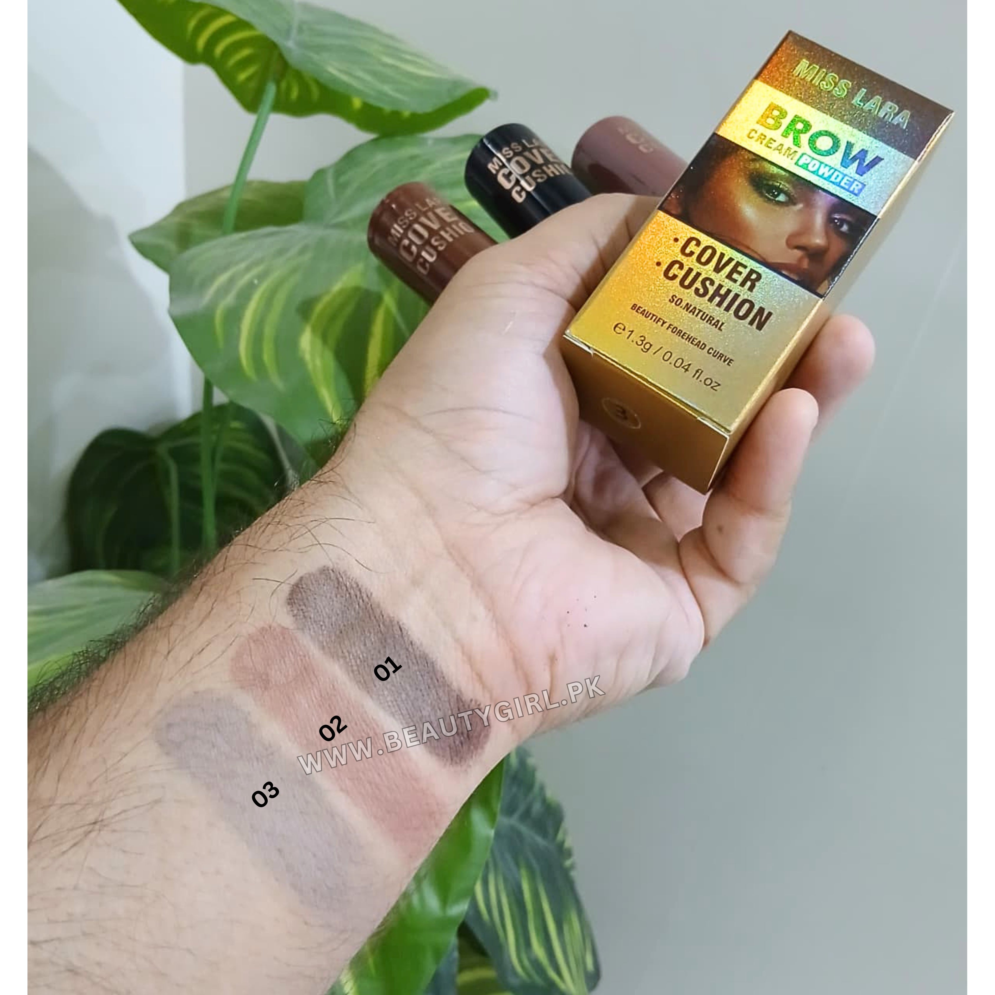 2In1 Hairline & Eyebrow Shaping Stamp by Miss Lara