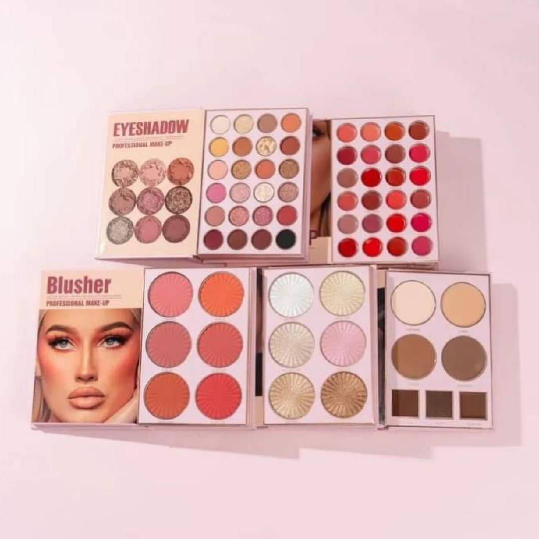 Hudamoji 5 Pages Complete Makeup Book Palette
