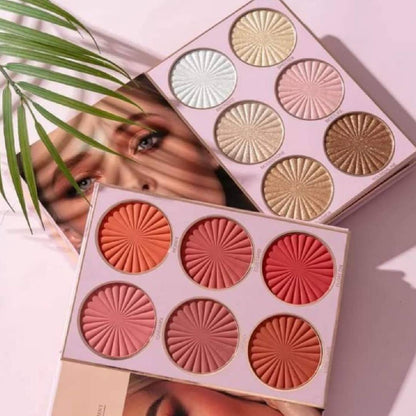 Hudamoji 5 Pages Complete Makeup Book Palette