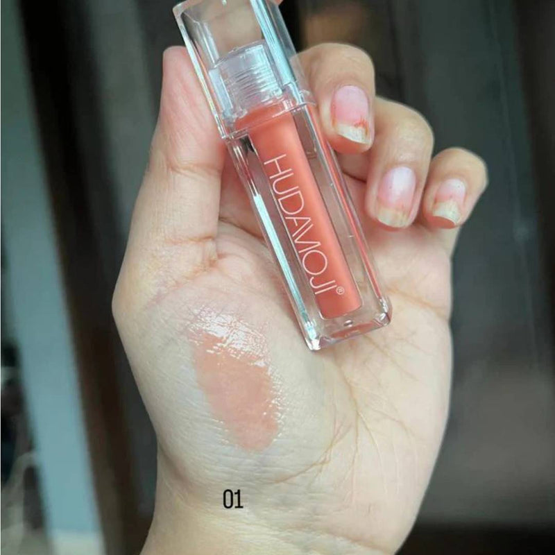 Hudamoji Love High Pigmented Colored Inner Matte Lip Gloss