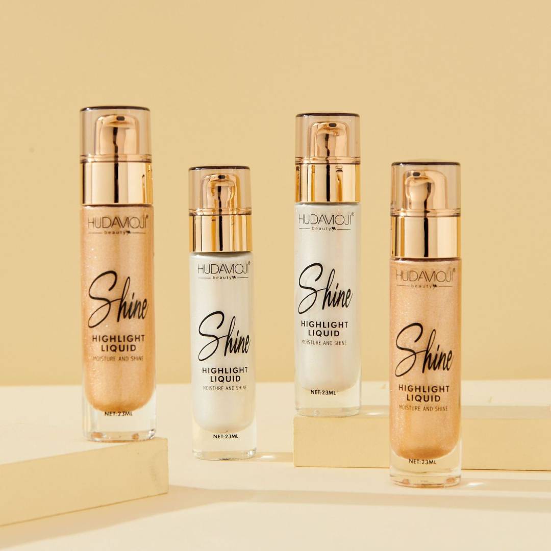 Hudamoji Shine Moisture And Shine Glow Makeup Highlight Liquid