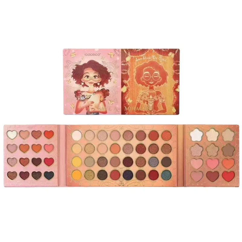 Igoodco 60 Color Cartoon Eyeshadow Palette