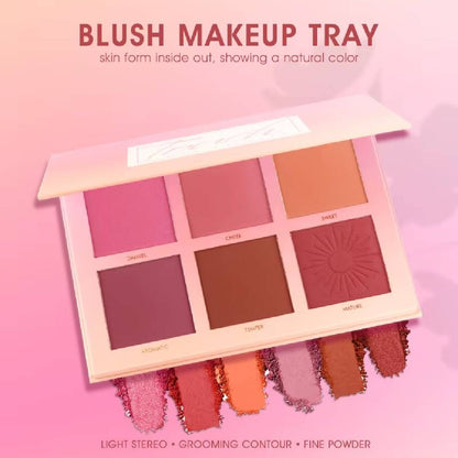 IMAGIC 6 Color Touch Blush Palette