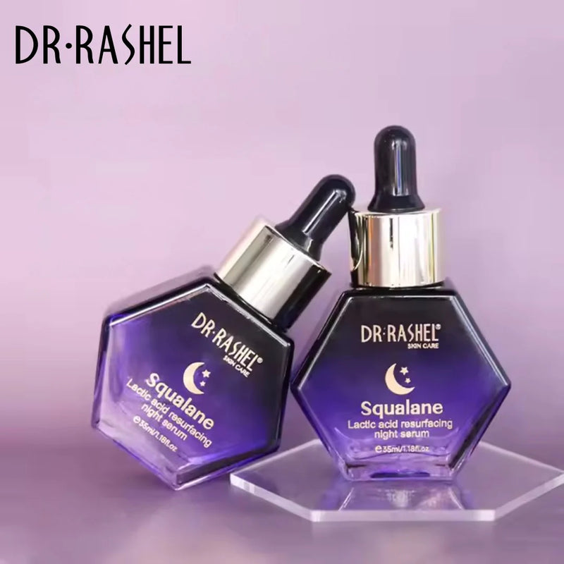 Dr Rashel Squalane Lactic Surface Resurfacing Night Serum- 1%