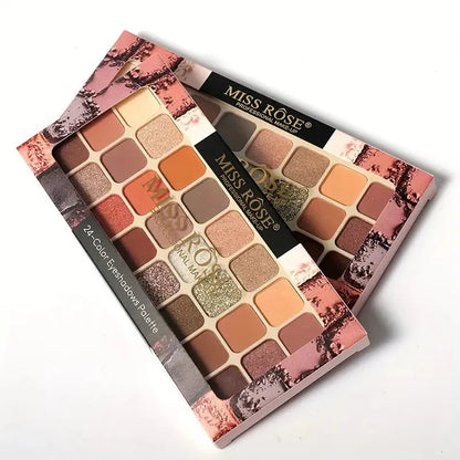 Miss Rose Dual Fantasy 24-Color Eyeshadow Palette