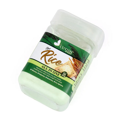 Cutish New Rice All In One Facial Cleanser Jar