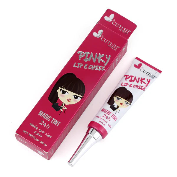 Cutish By Razias Cutish Pinky Magic Lip Tint And Cheek Stain Cream High Quality