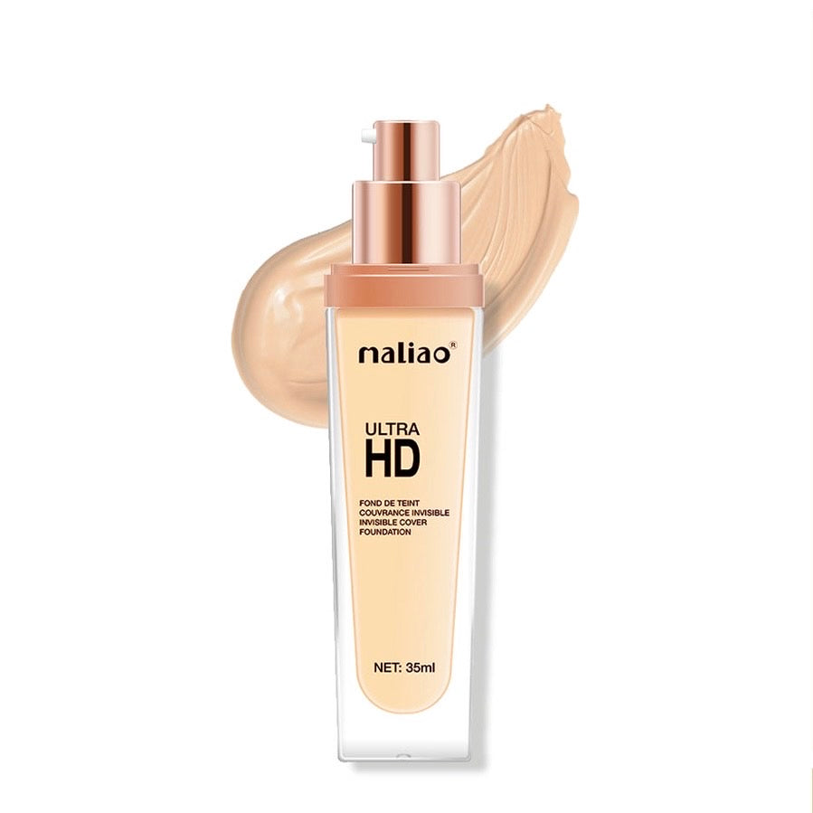 Maliao Ultra HD Fond De Teint Invisible Cover Foundation Full Coverage Flawless Finish