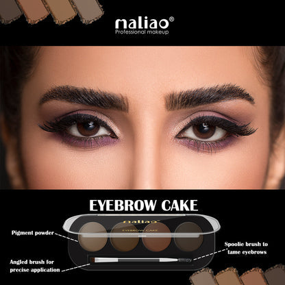 Maliao 4 Color Eyebrow Cake