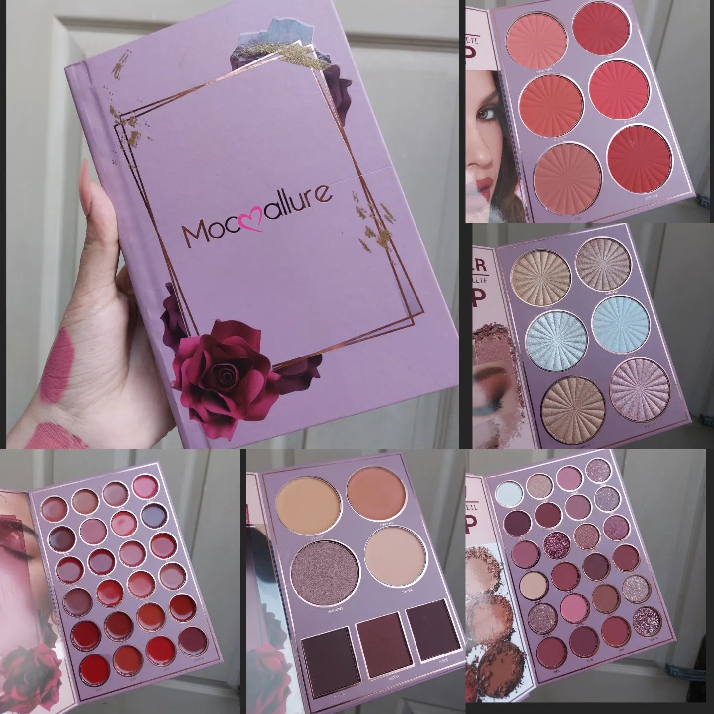 Mocallure 5 Fold Eyeshadow Book Palette