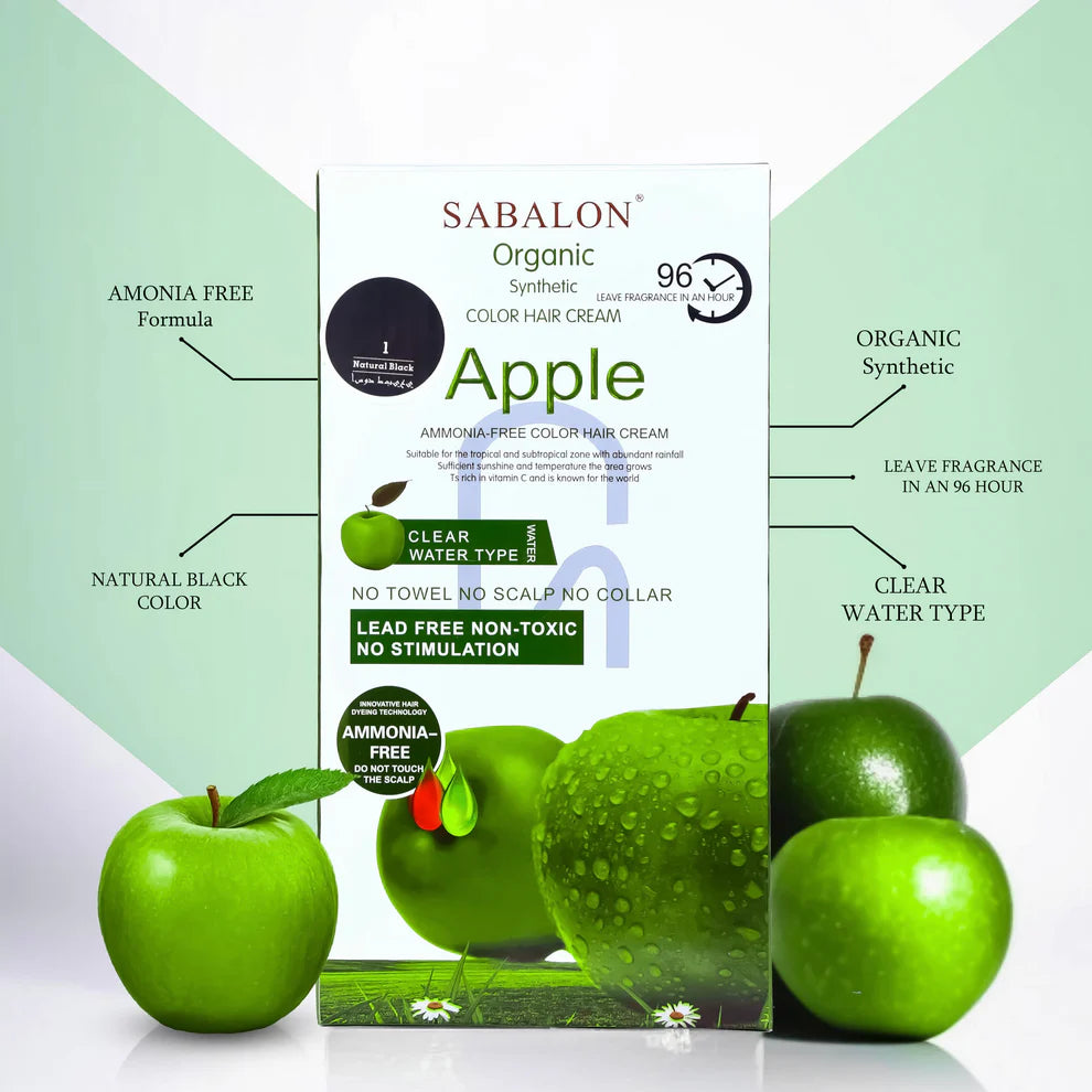 Sabalon Apple Hair Colour Ammonia Free-500 Ml
