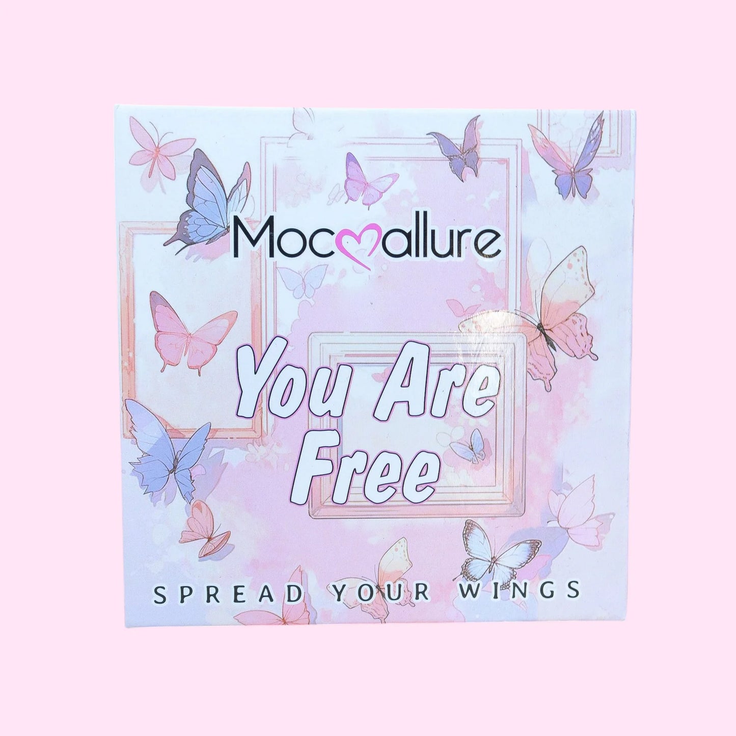 Mocallure You Are Free 3-in-1 Professional Makeup Set 4 Fold Eyeshadow Palette