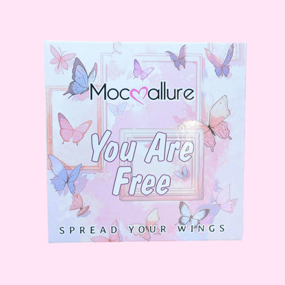 Mocallure You Are Free 3-in-1 Professional Makeup Set 4 Fold Eyeshadow Palette