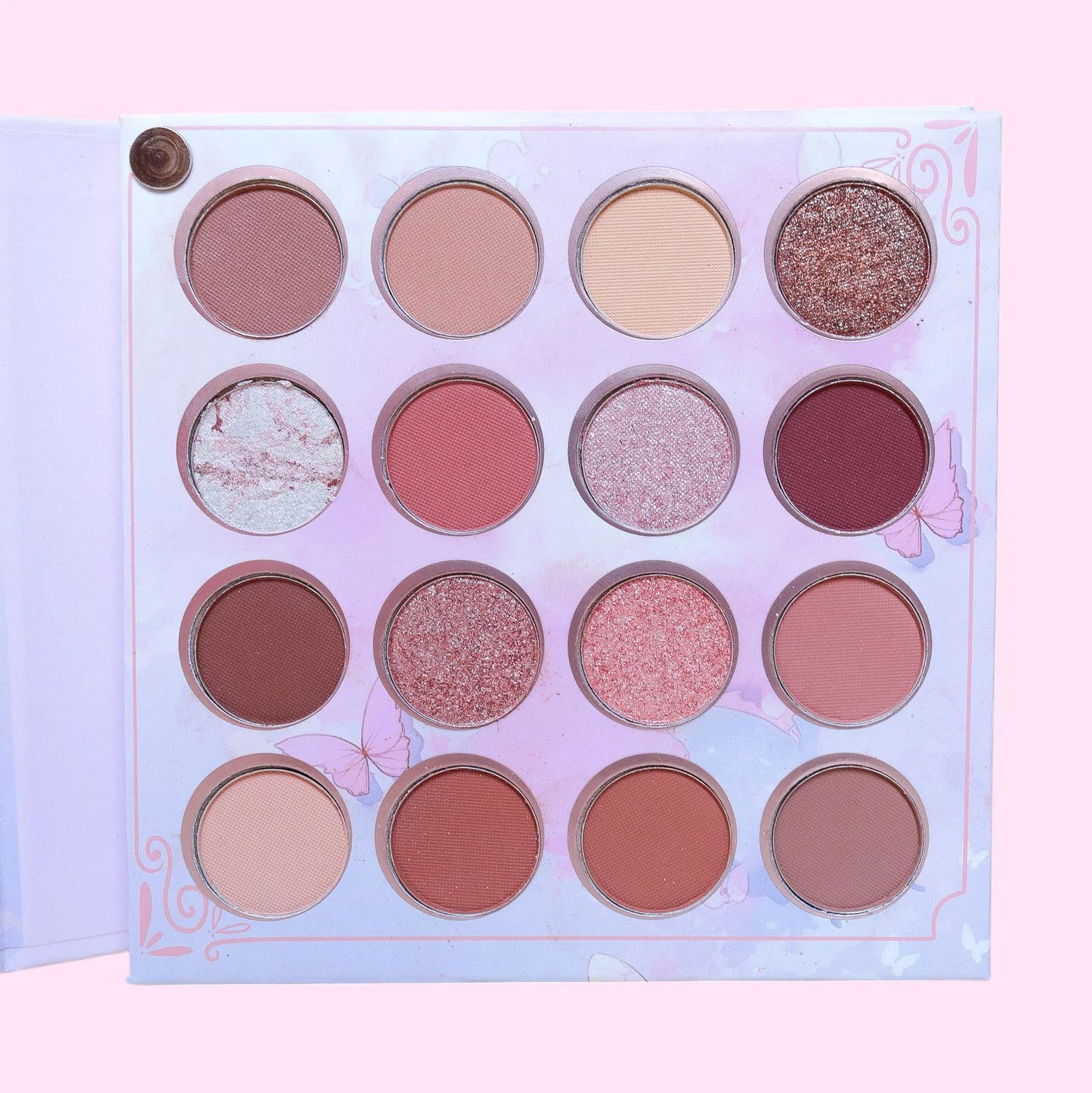 Mocallure You Are Free 3-in-1 Professional Makeup Set 4 Fold Eyeshadow Palette