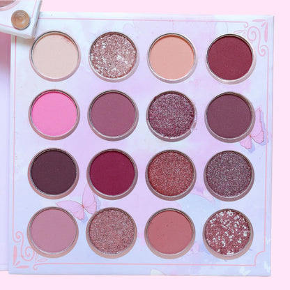 Mocallure You Are Free 3-in-1 Professional Makeup Set 4 Fold Eyeshadow Palette