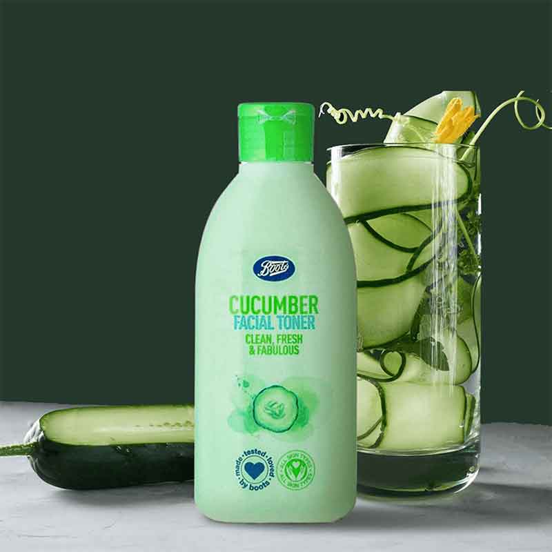 BOOTS CUCMBER FACIAL TONNER 150ML