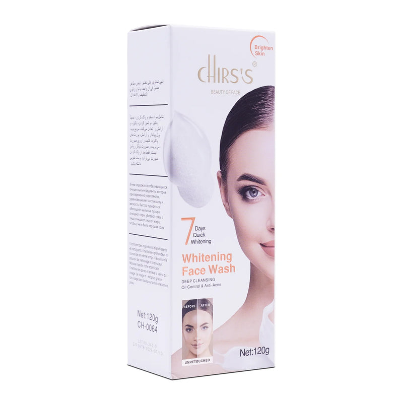 CHIRS'S Whitening Face Wash 120g