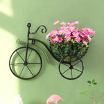 Bicycle Design Wall Basket For Home Decoration