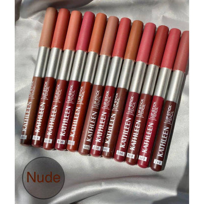 KATHLEEN Lipstick Pencil 12Pcs Set