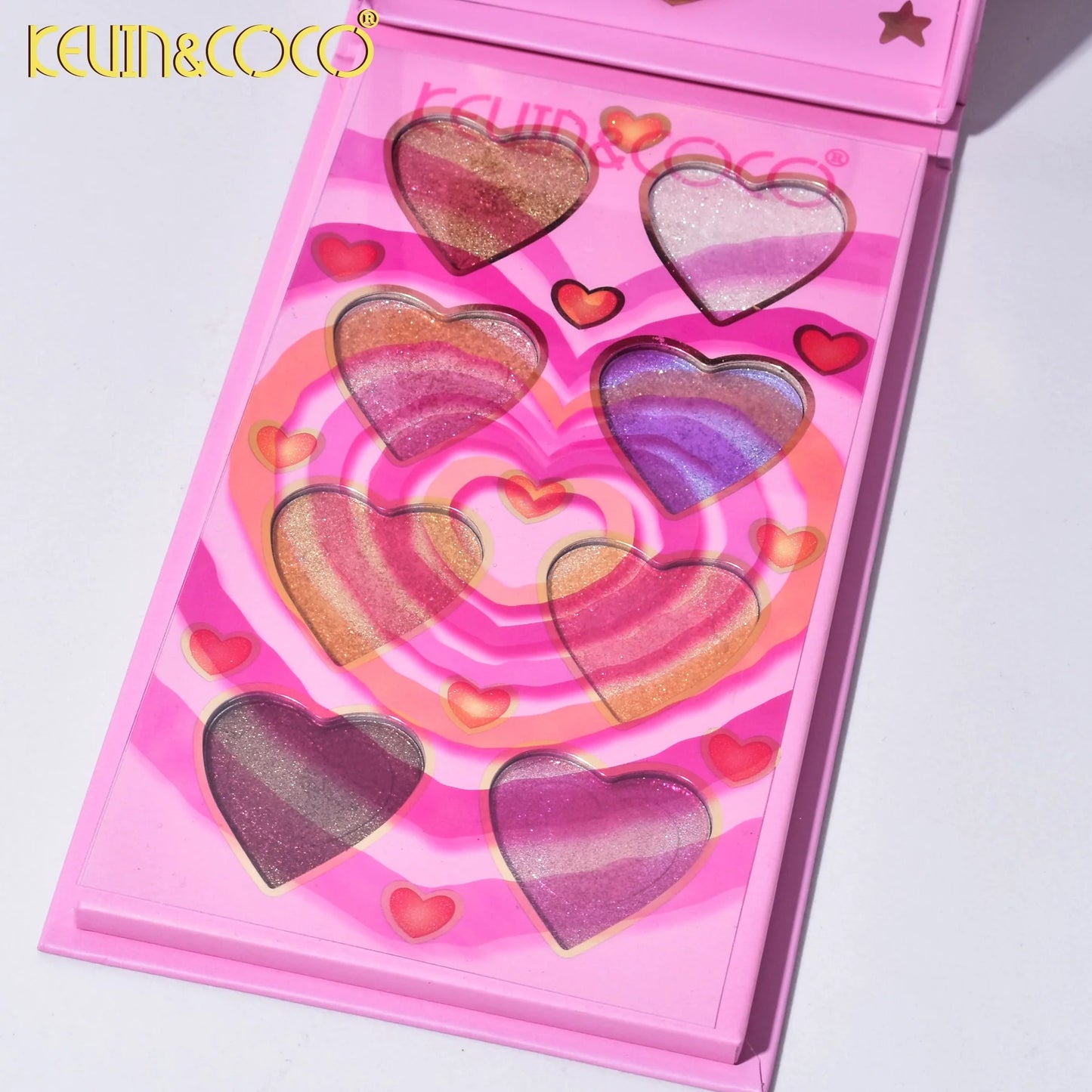 Kevin & Coco 8 Color Donut Candy Highlighter Palette